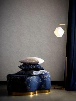 Clarke & Clarke Silvan Wallpaper - view 2, Putty