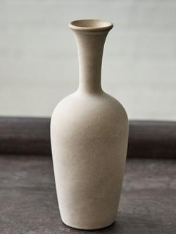 west elm Ceramic Bud Vase, H25cm, Neutral, Multi
