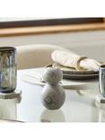 west elm Kali Marble Tapered Candle Holder, H13cm, Medium
