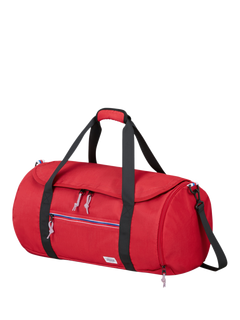 American Tourister Zip Duffle Bag, 44L, Red