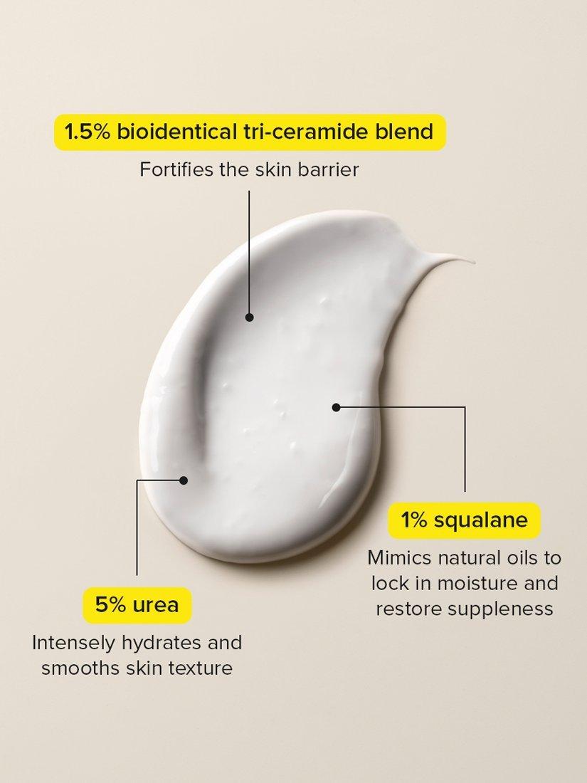 Product image 2 of 3, which shows Skin + Me Rich Moisturiser for Dry to Normal Skin with Ceramides and Urea, 50ml