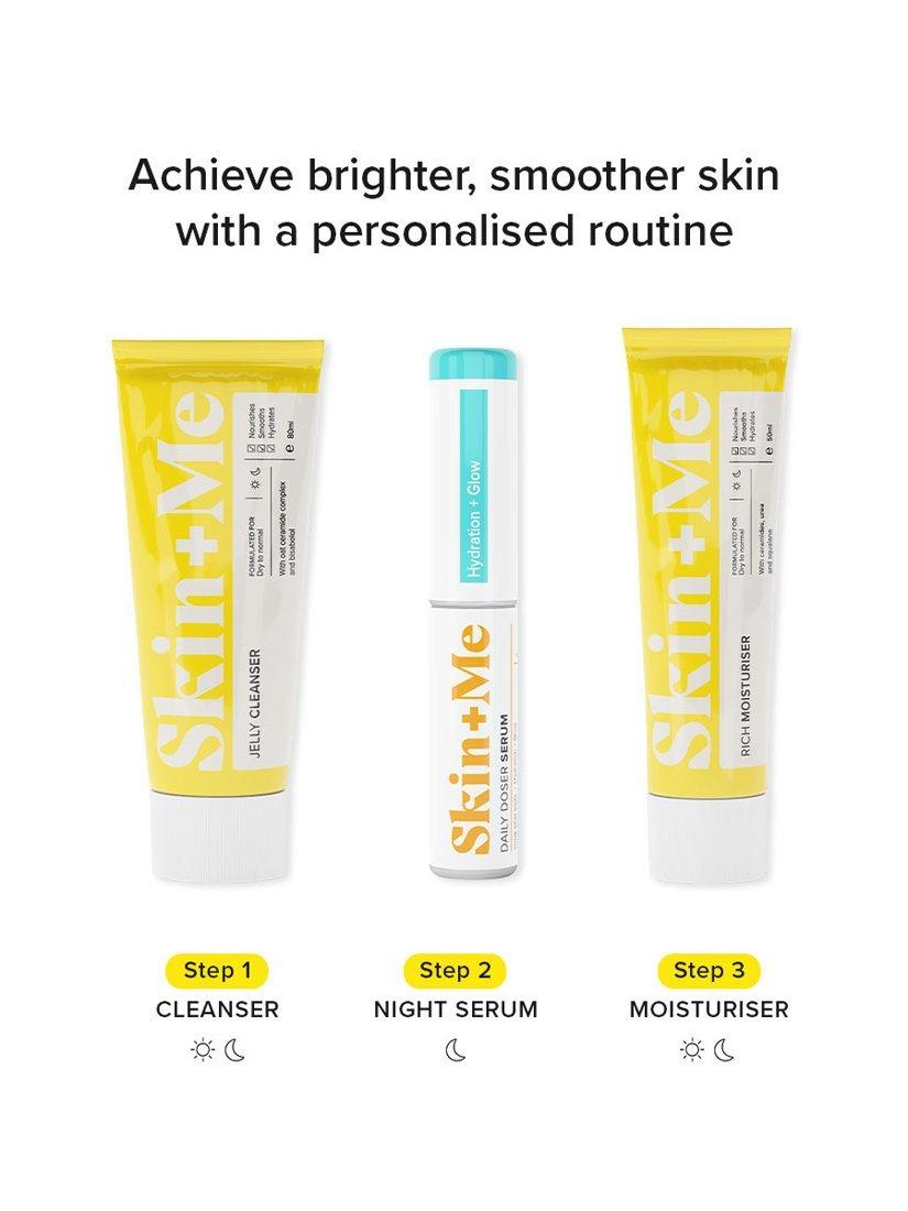 Product image 3 of 3, which shows Skin + Me Rich Moisturiser for Dry to Normal Skin with Ceramides and Urea, 50ml