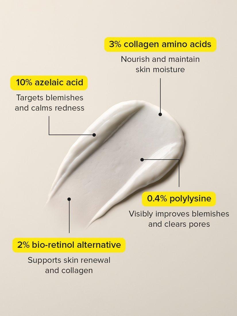 Product image 3 of 4, which shows Skin + Me Breakouts + Visible Pores Serum, for Dry to Normal Skin, with Azelaic Acid and Collagen Amino Acid, 12ml