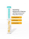 Skin + Me Hydration + Glow Serum, for Oily to Combination Skin, with Hyaluronic-7 and Phyto-Resin Extract,12ml