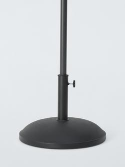 John Lewis Concrete Parasol Base Weight, 25kg, Black - view 2, Black