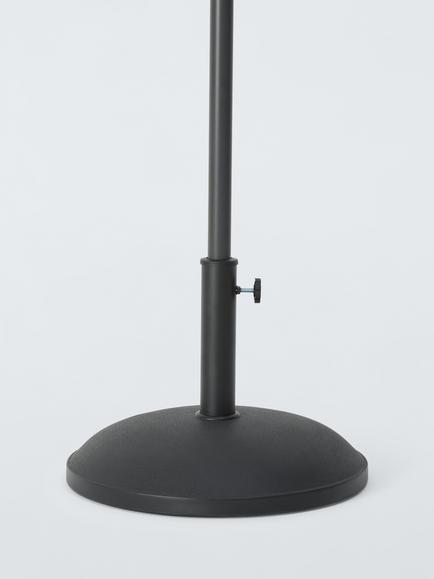 John Lewis Concrete Parasol Base Weight, 25kg, Black - view 2, Black