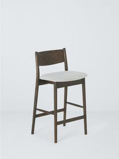 John Lewis Parity Bar Stool, Dark Brown