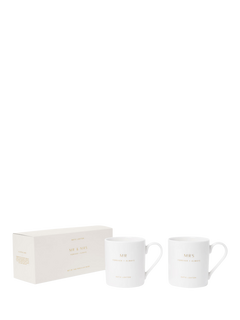 Katie Loxton Mr & Mrs Mug Set