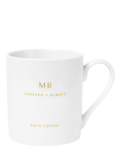 Katie Loxton Mr & Mrs Mug Set - view 2, White