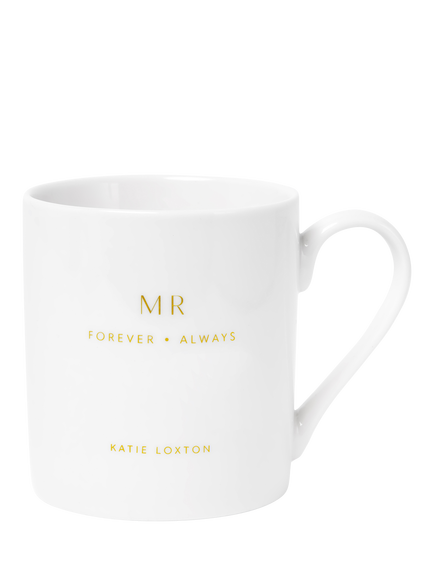 Katie Loxton Mr & Mrs Mug Set - view 2, White