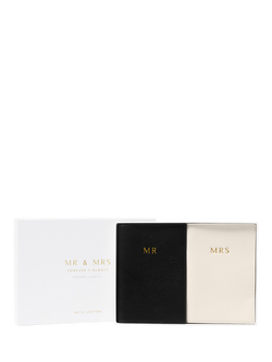 Katie Loxton Mr & Mrs Passport Holders, White