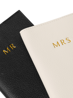 Katie Loxton Mr & Mrs Passport Holders - view 2, White