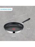 Jamie Oliver Home Cook Stainless Steel Non-Stick Frying Pan