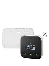 tado Smart Thermostat X, Wireless, White & Black