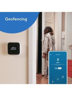 tado Smart Thermostat X, Wireless, White & Black - view 2, White And Black