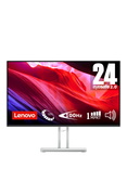 Lenovo L24i-4A Full HD Monitor, 23.8”, Silver