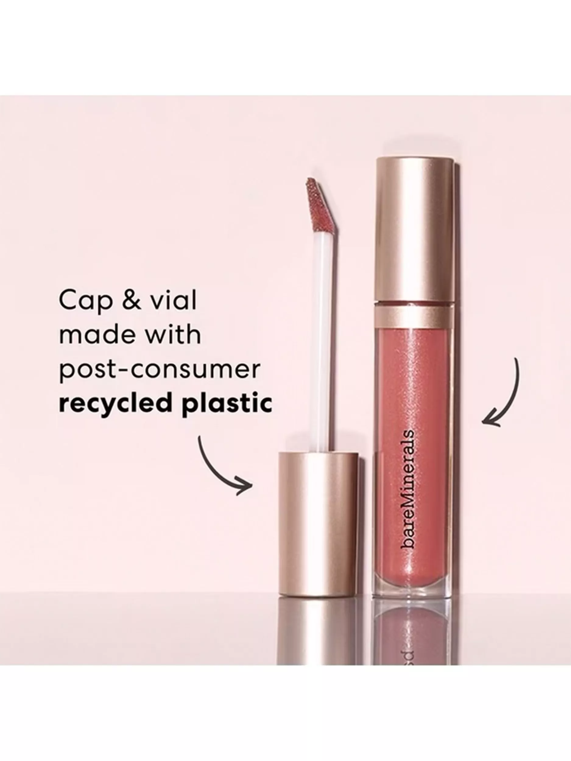BareMinerals Lip Gloss Balm „Wonder“ – 0,13 Oz, Mit Fruchtölen, Vegan & Clean
