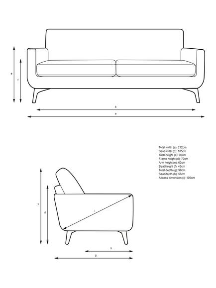 John Lewis Barbican Grand 4 Seater Sofa, Light Leg - view 2, Aqua Clean Connie Grey