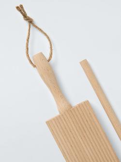 John Lewis Beech Wood Gnocchi Ridger - view 2, Natural