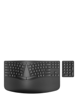 HP 960 Ergonomic Wireless Keyboard, Black