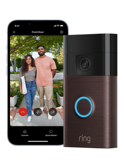 Ring Battery Video Doorbell, Venetian Bronze - view 2, Venetian Bronze