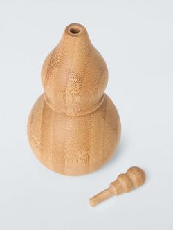 John Lewis Bamboo Shichimi Cruet - view 2, Natural