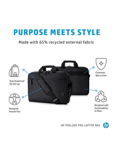 HP Prelude Pro Laptop Bag for Laptops up to 15.6”, Grey - view 2, Grey