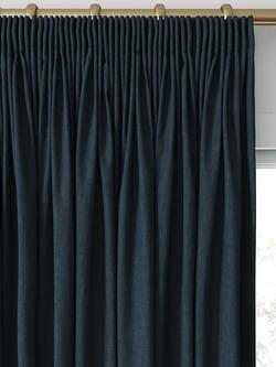 Harlequin Mineral Made to Measure Curtains or Roman Blind, Midnight - view 2, Midnight