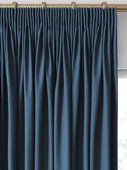 Harlequin Mineral Made to Measure Curtains or Roman Blind, Pacific - view 2, Pacific