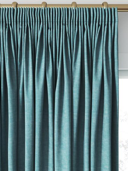 Harlequin Mineral Made to Measure Curtains or Roman Blind, Sky - view 2, Sky