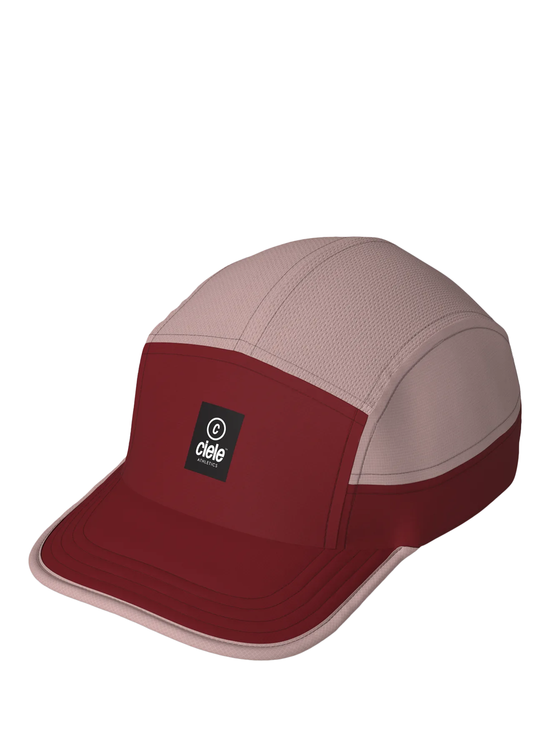 Ciele Whitaker Running Cap, Merlot/Peachskin