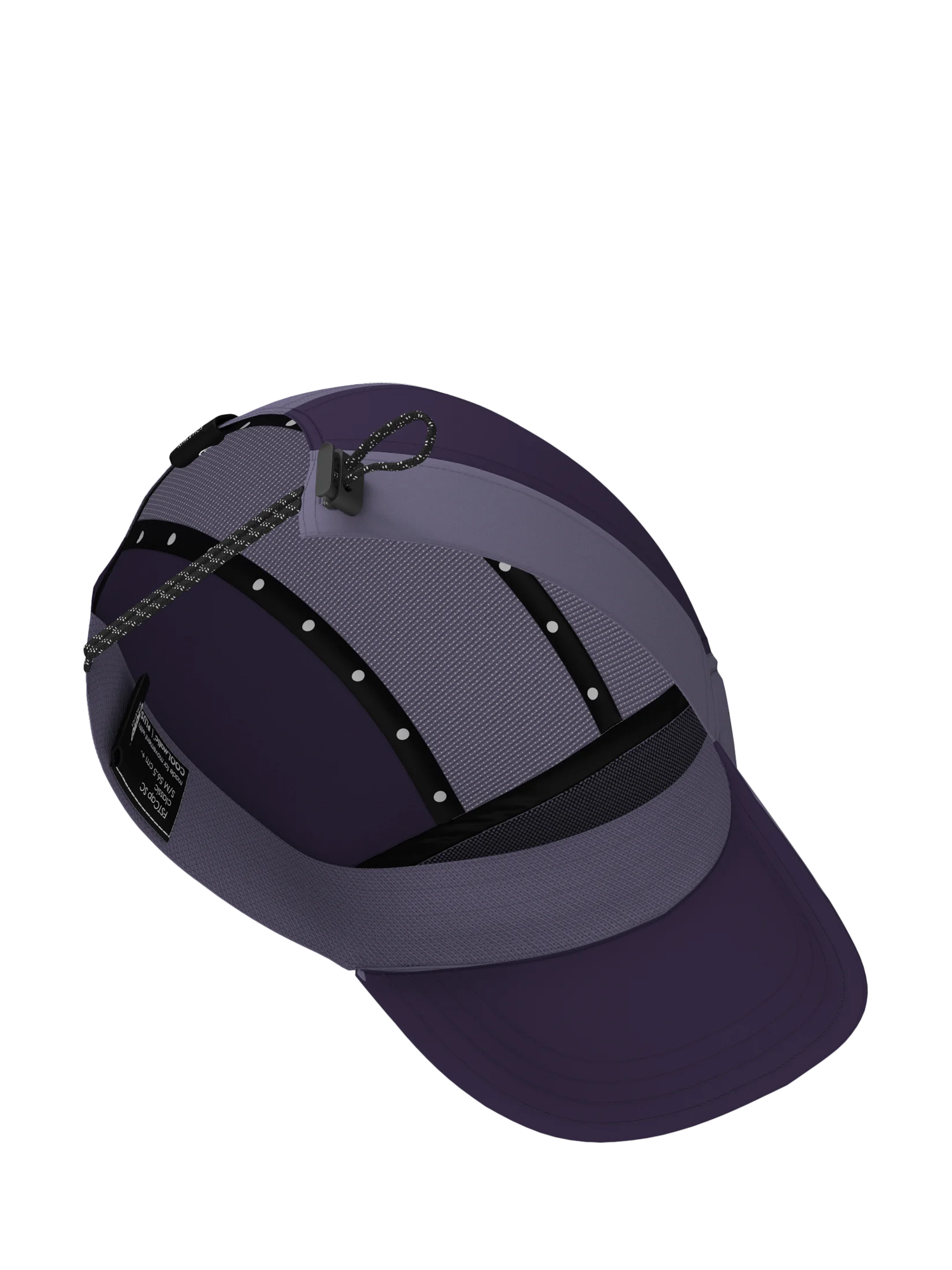 Product image 2 of 2, which shows Ciele Unisex FSTCap Soft Curve Brim Classic Cap, Light Grape