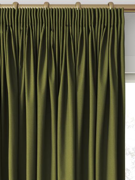 Harlequin Allegra Made to Measure Curtains or Roman Blind, Avocado - view 2, Avocado