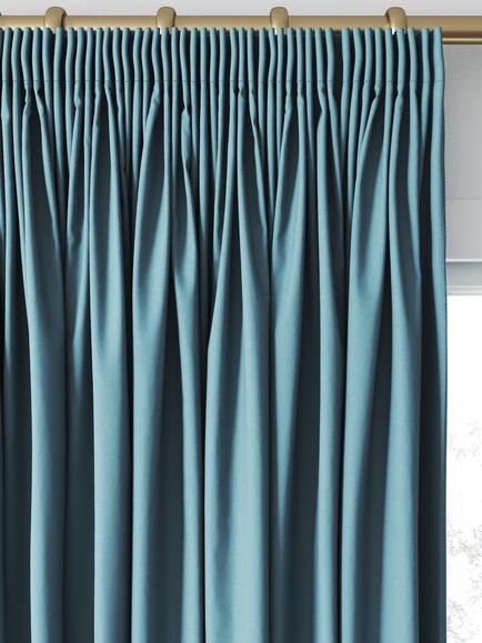 Harlequin Allegra Made to Measure Curtains or Roman Blind, Bluebird - view 2, Blue Bird
