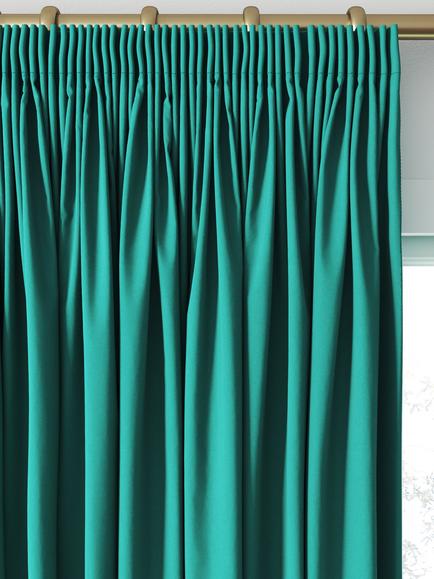 Harlequin Allegra Made to Measure Curtains or Roman Blind, Lagoon - view 2, Lagoon