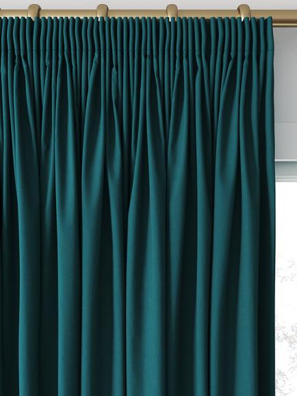 Harlequin Allegra Made to Measure Curtains or Roman Blind, Prussian - view 2, Prussian