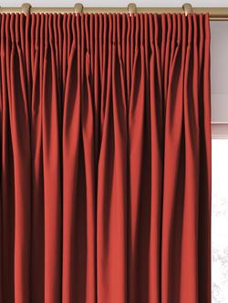 Harlequin Allegra Made to Measure Curtains or Roman Blind, Scarlet - view 2, Scarlet