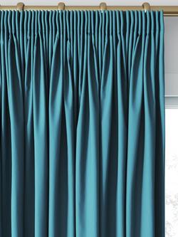 Harlequin Allegra Made to Measure Curtains or Roman Blind, Sky - view 2, Sky