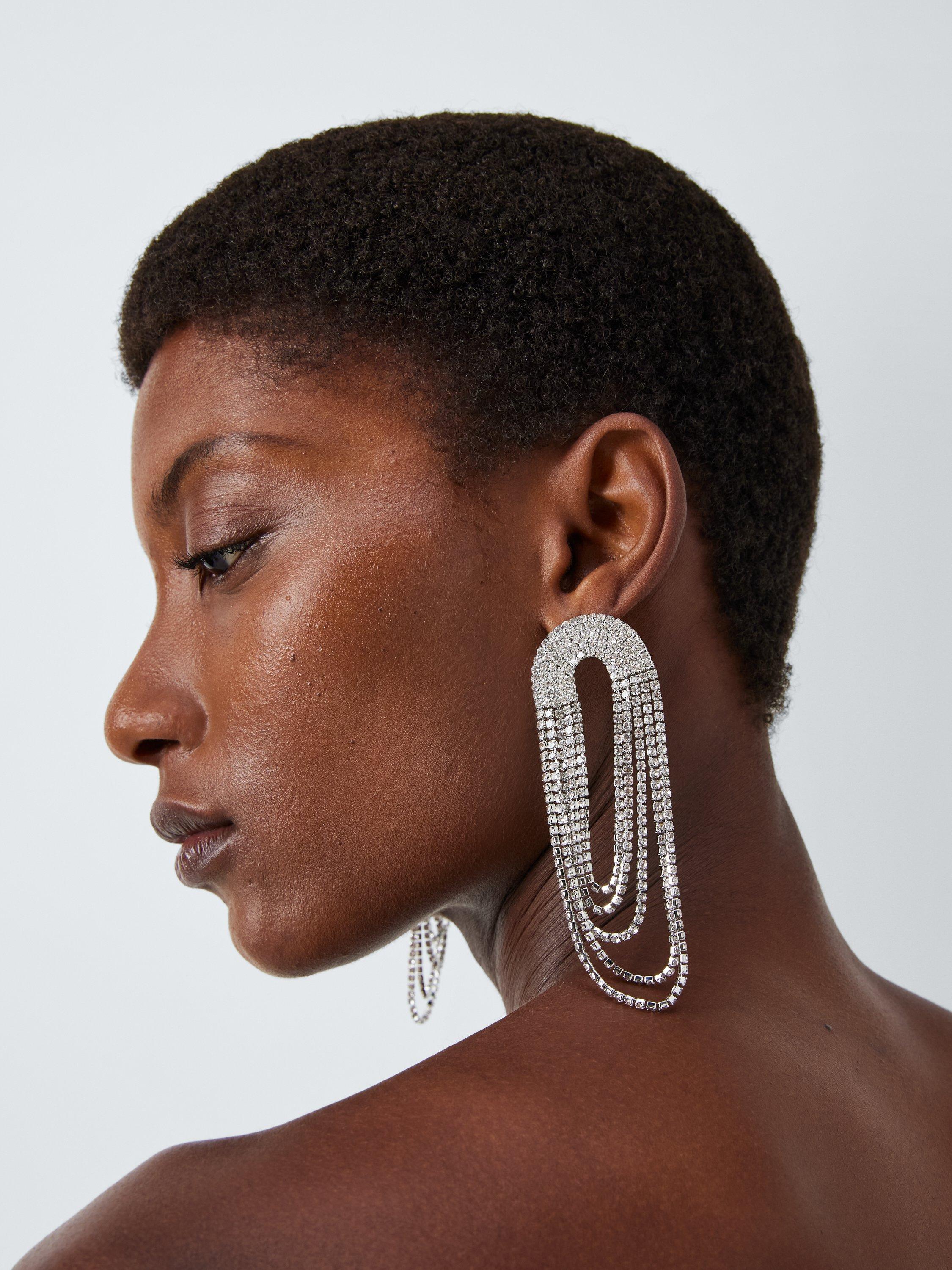 John lewis earrings silver hot sale