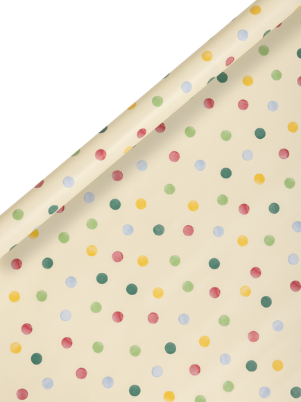 Emma Bridgewater Spot Wrapping Paper, 3m, Multi, Multi