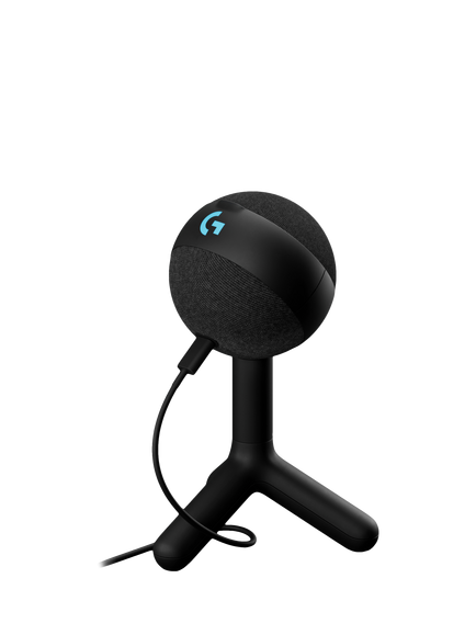 Logitech G Yeti Orb RGB Gaming Mic with Lightsync, Black, Black