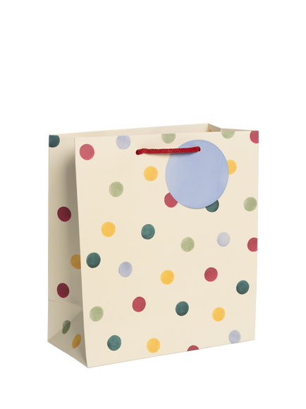 Emma Bridgewater Multi Spot Gift Bag, Medium, Multi