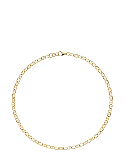 Melissa Odabash Open Chain Link Necklace, Gold, Gold