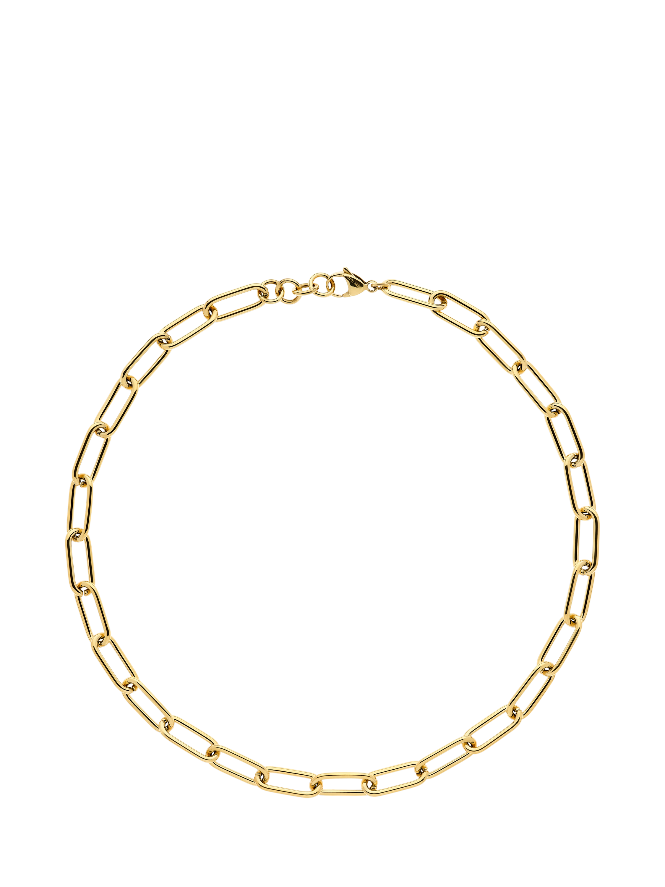 Melissa Odabash Open Link Chain Necklace, Gold