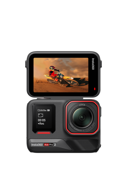 Insta360 Ace Pro 2 Action Camera, 8K, 50MP, Black, Black