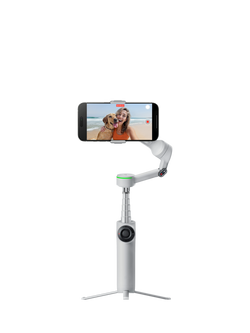 Insta360 Flow 2 Pro AI Tracking Smartphone Stabiliser & Selfie Stick Tripod, Grey - view 2, Grey