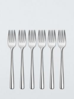John Lewis ANYDAY Dine Stainless Steel Cutlery Set, 24 Piece/6 Place Settings - view 2, Silver