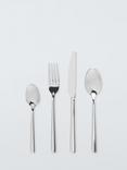 John Lewis ANYDAY Orbit Stainless Steel Cutlery Set, 12 Piece/4 Place Settings