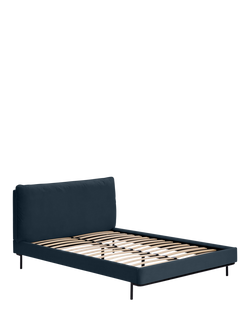 MADE Harlow Bed Frame, Super King Size, Navy