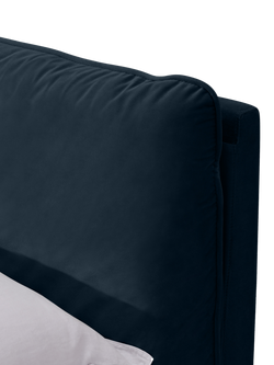 MADE Harlow Bed Frame, Super King Size - view 2, Navy